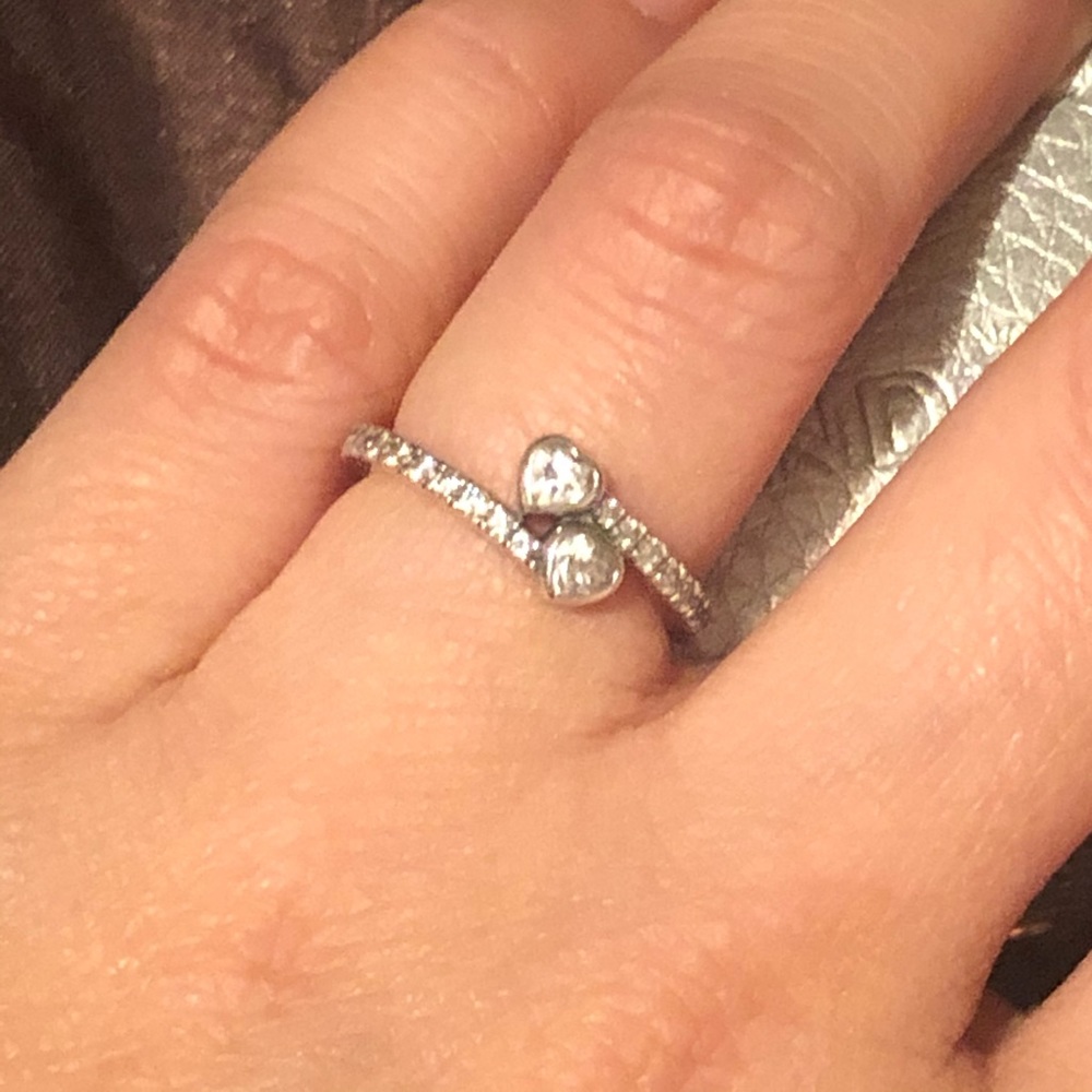 Pandora Double Heart Ring (48)